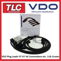 Quality VDO Plug Leads Holden Commodore VT-VY V6 Non S/C Statesman Calais