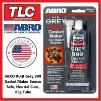 ABRO 999 Grey Gasket Maker RTV 9-AB 85g Sensor Safe Neutral Cure High Temp