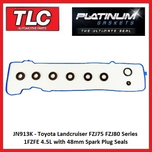 Rocker Valve Tappet Cover Gasket Kit Landcruiser FZJ75 FZJ80 1FZFE 4.5 92-98