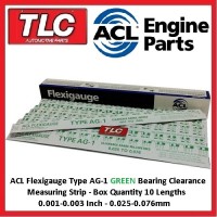 Flexigauge Plastigauge AG-1 GREEN Bearing Clearance Check Strips .001