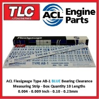 Flexigauge Plastigauge AB-1 BLUE Bearing Clearance Check Strips .004