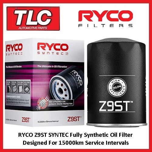 Ryco Syntec Z9ST Oil Filter Heavy Duty Pro Offroad High Perfomance