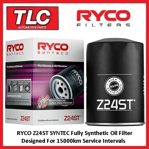 Ryco Syntec Z24ST Oil Filter Heavy Duty Pro Offroad High Perfomance