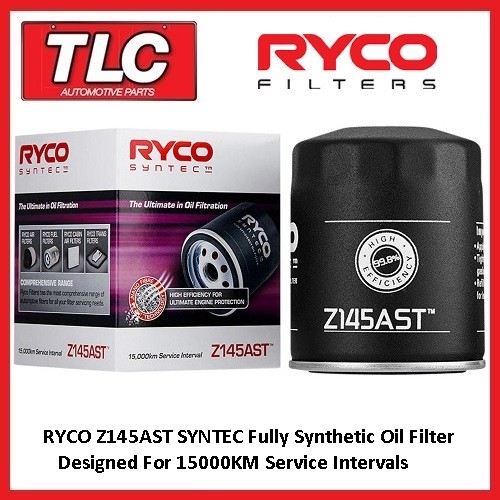 Ryco Syntec Z145AST Oil Filter Heavy Duty Pro Offroad High Perfomance