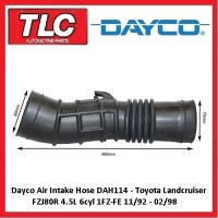 Dayco Air Intake Hose Toyota Landcruiser FZJ75R FZJ80R 4.5L 1FZ-FE 05/90 - 02/98