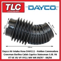 Dayco Air Intake Hose Holden Commodore Calais Statesman 3.8 V6 VT VU VX VY WH WK