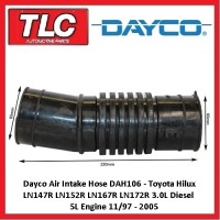 Dayco Air Intake Hose Toyota Hilux LN147R LN152R LN167R LN172R 3.0 Diesel 5L