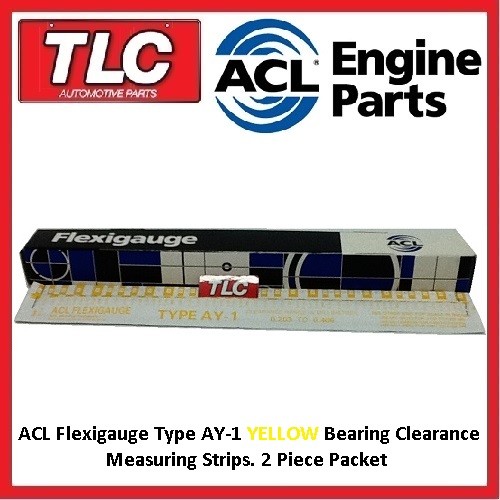 Flexigauge Plastigauge AY-1 YELLOW Bearing Clearance Check Strips .008