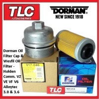 Oil Filter Cap Replacement Alloytec VZ VE WL WM V6 3.0 3.6 & Wesfil Oil Filter
