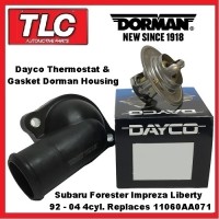 Thermostat & Housing Subaru Impreza Forester Liberty 92-04 Replaces 11060-AA071