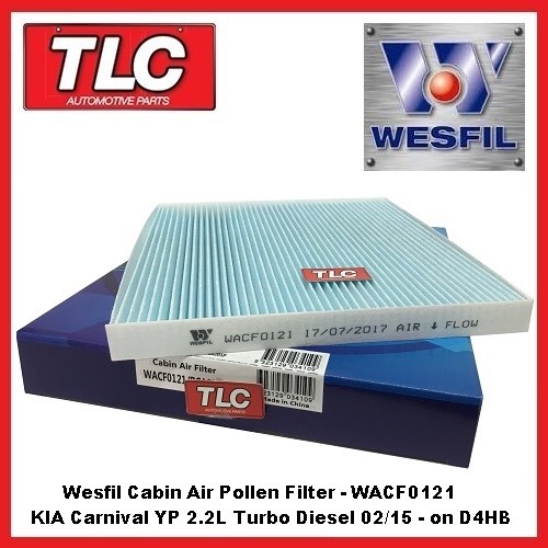 Cabin Filter WACF0121