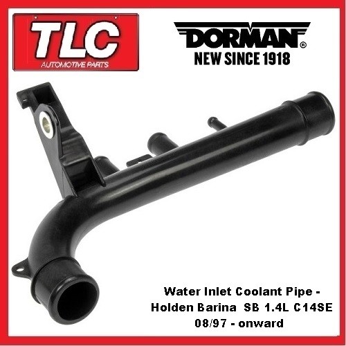 Water Coolant Inlet Pipe Replacement Barina SB C14SE 1.4L ... tlc engine diagram 