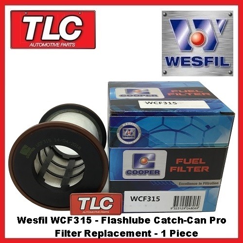 Wesfil WCF315 Replacement Filter Element For Flashlube Catch Can Pro FCCE